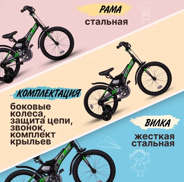 Детский велосипед Stels JET 16
