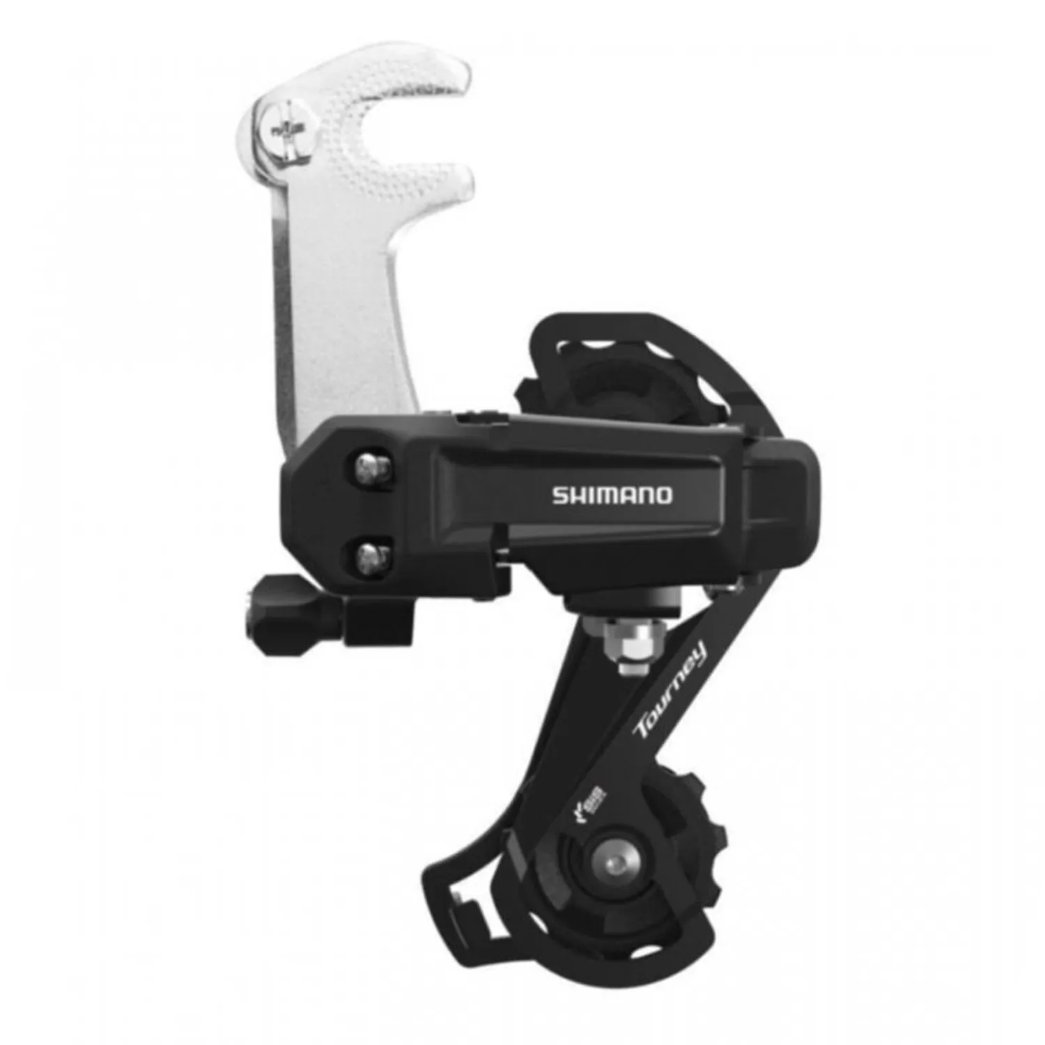 Переключатель задний SHIMANO TOURNEY RD-TY200 6/7 ск., крепление на ось, 34T, GS, черный