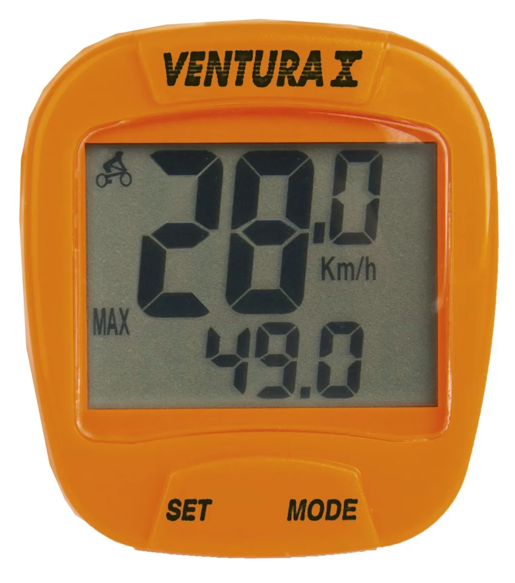 Велокомп. 5-244553 10 ф-ций (120) ОРАНЖЕВЫЙ VENTUR