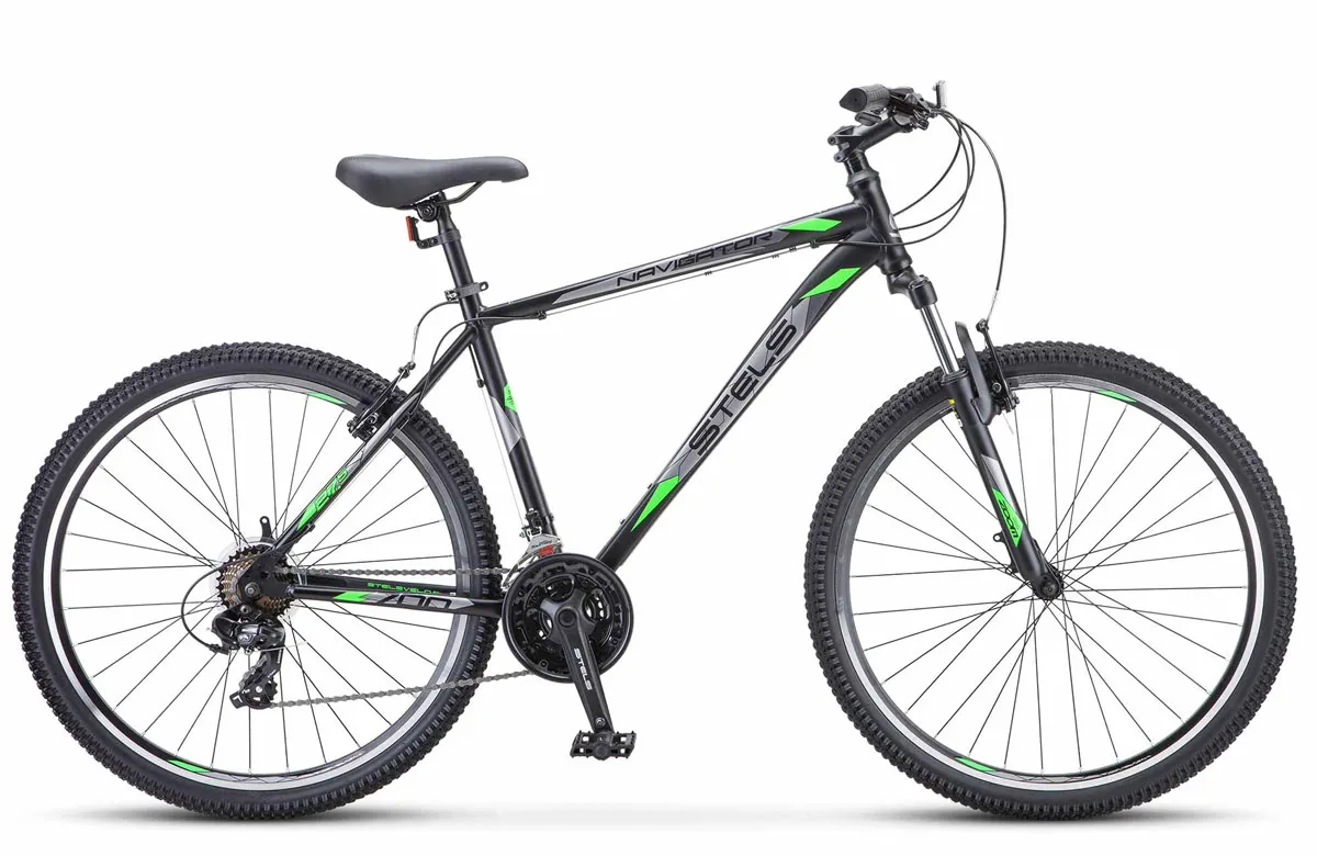Велосипед STELS Navigator-700 V 27.5"   21" Чёрный матовый арт.F020