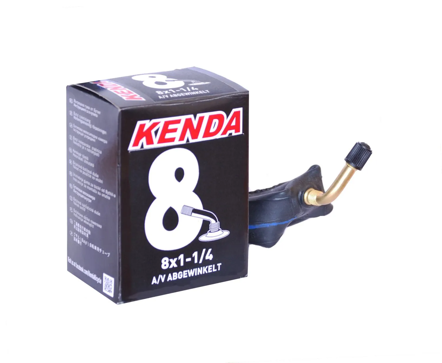 Камера KENDA  8"авто изогн.45, 1-1/4 для колясок