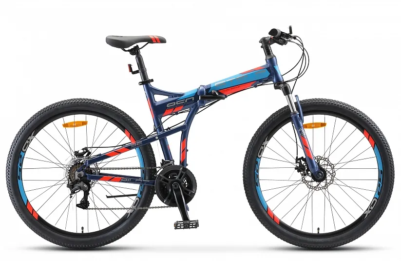 Велосипед STELS Pilot-950 MD 26"   17.5" Тёмно-синий  V011