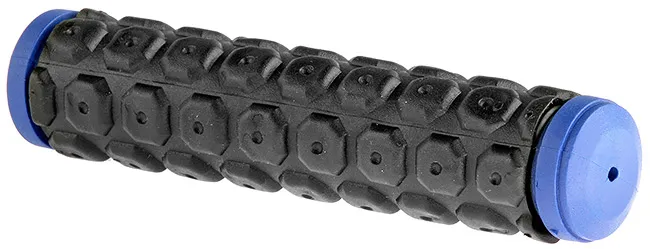 Грипсы VLG-184D2 Velo 130мм чёрно-синие